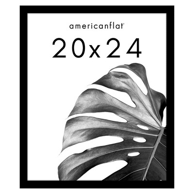 Americanflat Poster Frame - Wooden Picture Frame with Plexiglass Cover