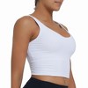 DOMETOUR Yoga Top U-Shaped Back Yoga With Mid-support Sports Bra For Women - 4 of 4