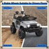 Garvee 12V Ride On Truck for Kids, Battery-Powered Car with Remote Control, Music, LED Lights & Suspension, for Ages 2-5 - 4 of 4