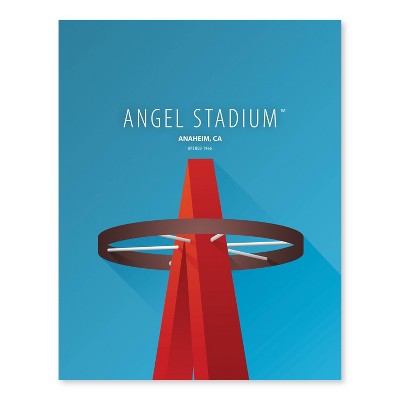 MLB Los Angeles Angels Ballpark Canvas