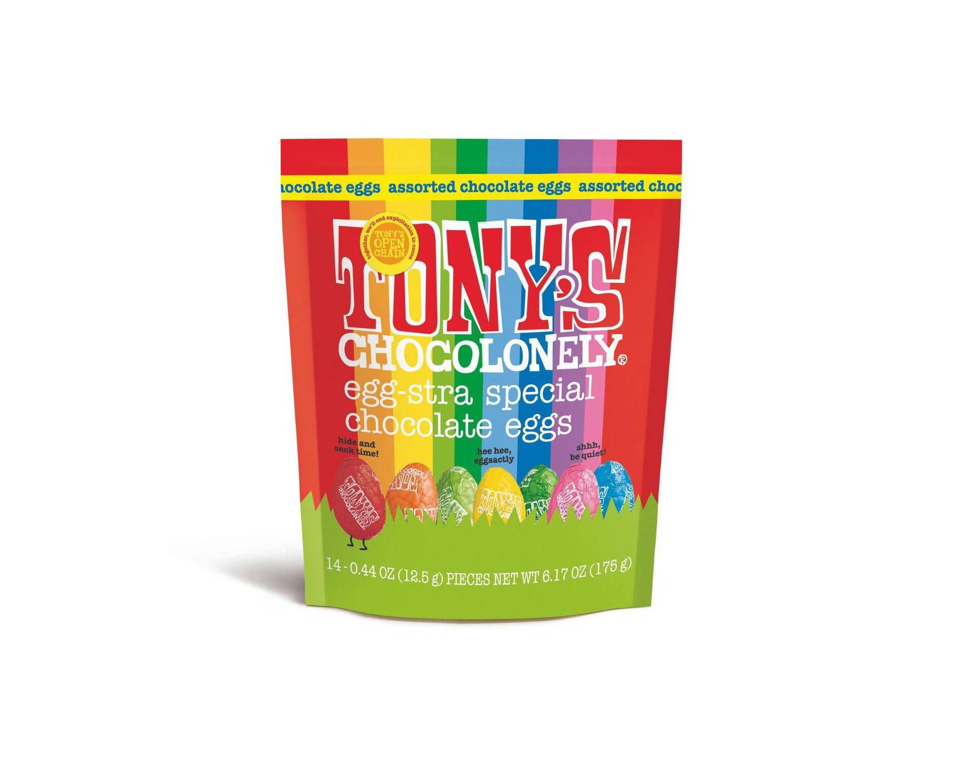 Tony's Chocolonely Easter Egg Pouch - 6.17oz