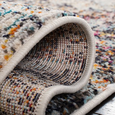 Madison 8' x 10' Multicolor Synthetic Area Rug