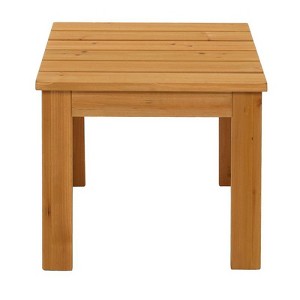 Karl Home |Patio Wooden Square Side Table End Table - 1 of 4