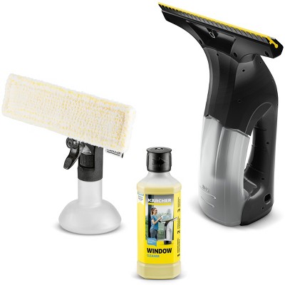 Karcher WV 1 Plus Black Edition Electric Squeegee, Window Vacuum, Window Cleaner Tool