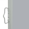 vidaXL Patio Retractable Side Awning 31.5"x118.1" Gray - 3 of 4