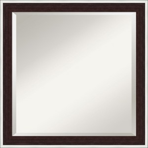 Amanti Art Maya Beveled Framed Bathroom Vanity Wall Mirror - 1 of 4