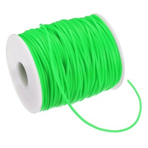 Unique Bargains Hollow Pipe Tubing Rubber Cord Silicone Stretchy Durable Elastic Beading Cord 1 Pc - 1 of 4