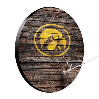 NCAA Iowa Hawkeyes Hook & Ring Game Set