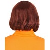 HalloweenCostumes.com One Size Fits Most Women Women's Velma Scooby Doo Wig, Brown - 4 of 4