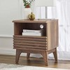 Modway Render Mid-Century Modern, One-Drawer Nightstand, Walnut - 2 of 4