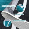 Abstract Circle Area Rugs for Living Room Soft Washable Rugs Ultra-Thin Non-Slip Modern Dining Room Carpet - 4 of 4