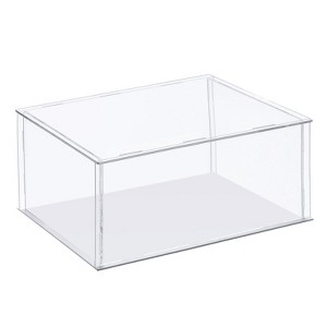 Unique Bargains Acrylic Self-Assembly Dustproof Collectibles Protection Showcase - 1 of 3