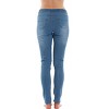 Just Love Denim Wash Ripped Jeggings for Women - 3 of 3