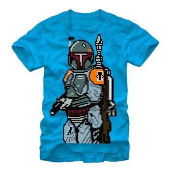 Men\'s Star Wars Boba Fett Kanji Bounty Hunter T-shirt : Target