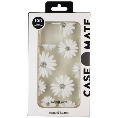 Case-Mate Prints Series Case for Apple iPhone 12 Pro Max - Glitter Daisies