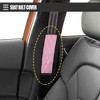 Unique Bargains Universal Car Seat Belt Cover 9.06"x2.48" 1 Pair - 2 of 4
