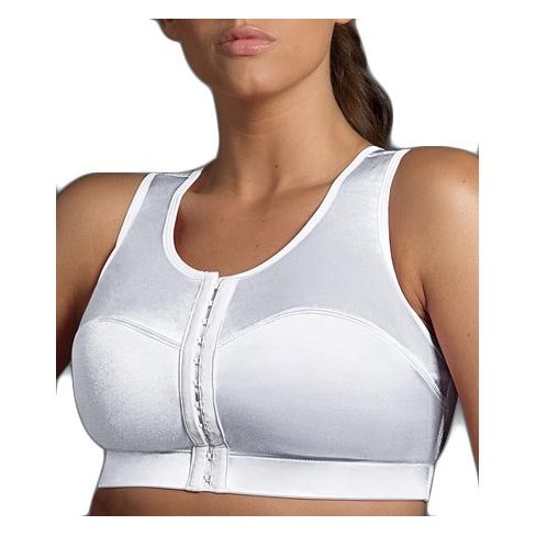 Enell Women's Full Figure High Impact Wire-free Sports Bra - 100-5-8 5 White  : Target