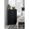 NicBex  Dresser for Bedroom,Chest of Drawers with Satin Nickel Tone Drop Handles Design,Storage Dressers for Bedroom - 2 of 4