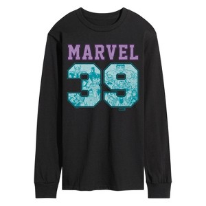 Men's - Marvel - Spring Colors Long Sleeve Graphic T-Shirt - 1 of 4