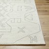 Hauteloom Rectangle Area Rug   Off White - 4 of 4