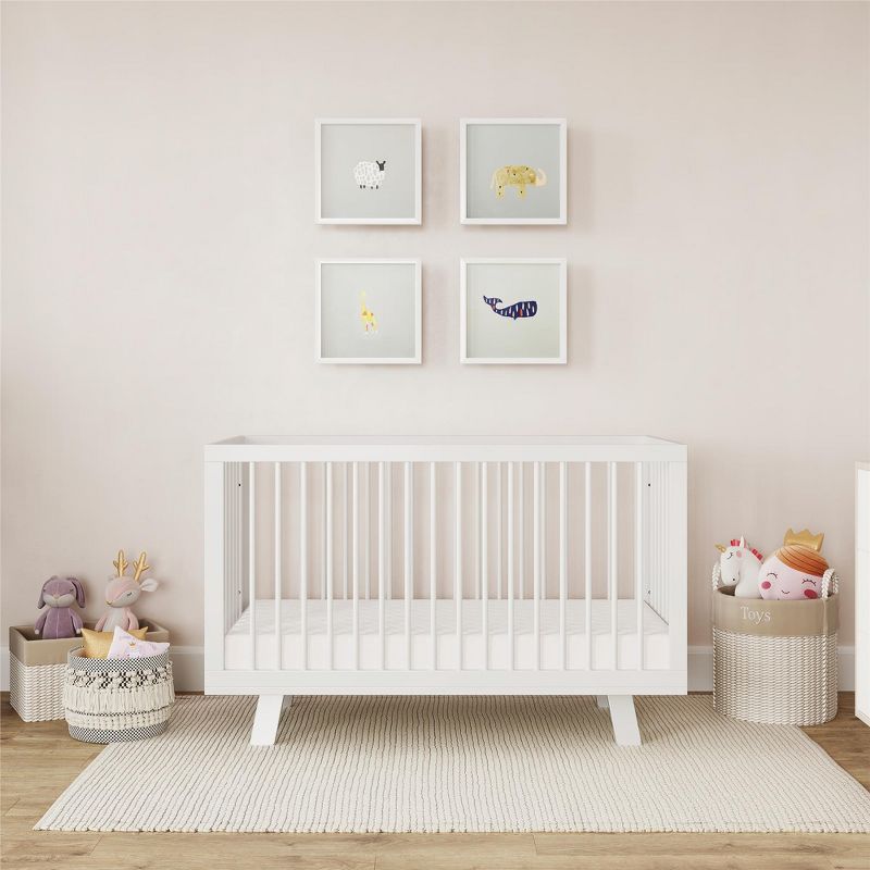 Signature Sleep Sweet Cuddles Crib & Toddler Bed Mattress, White Cloud, 3 of 5