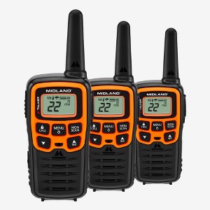 Midland T51 X-Talker® FRS Walkie Talkie 3-Pack - T51X3VP3 - 1 of 4