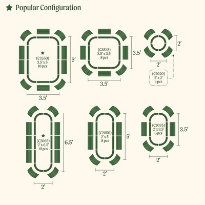 Vego 17" Tall Terra Cotta Metal Modular Raised Garden Bed