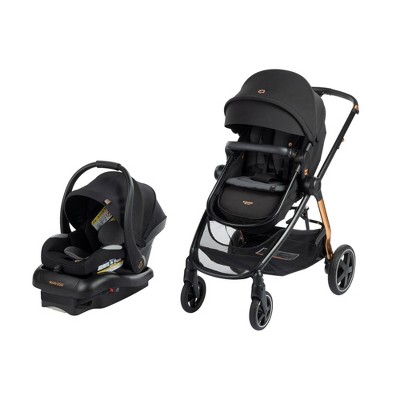 Image of Maxi-Cosi Zelia Luxe Travel System - Dark Ember