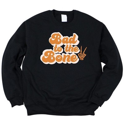 Simply Sage Market Women's Graphic Sweatshirt Bad To The Bone Hand