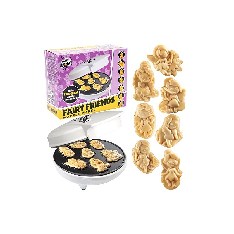 Cucinapro Fairy Mini Waffle Maker- Creates 7 Different Fairy Shaped Waffles in Minutes- A Fun and Cool Magical Breakfast for Kids & Adults, 1 of 2