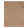 Kate and Laurel Dalat Plastic Rectangle Mirror, 28x40, Black - 4 of 4