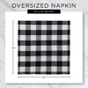 Design Imports Cranberry Linen Napkin Set/4 - 2 of 4
