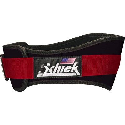 Schiek Sports Model 3004 Power Lifting Belt - Red