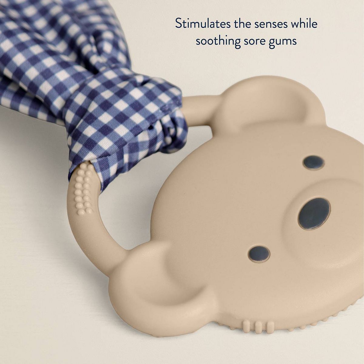 Itzy Ritzy Crinkle Crew Silicone Baby Teether with Crinkle Tie - thumbnail 5
