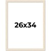 PosterPalooza | 26x34 Wide Barnwood Picture Frame, UV Acrylic, 6 Finishes - Grey, Brown, White, and Black - 2 of 4