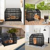 JUJABU 54" Heavy Duty Dog Crate Large Dog cage Strong Metal Dog Kennels and Crates - image 4 of 4