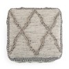 NicBex Handwoven Pouf Ottoman, Modern Home Decor Multi-Functional Footstool, Stylish Striped Design for Living Room, or Nursery - 4 of 4