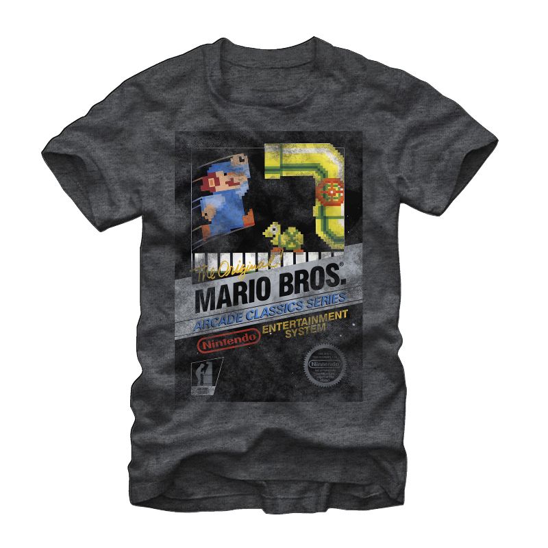 Men's Nintendo Mario Bros Arcade Classics T-Shirt, 1 of 5