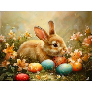 Sunsout Bunny Love 300 pc   Jigsaw Puzzle 77146 - 1 of 4