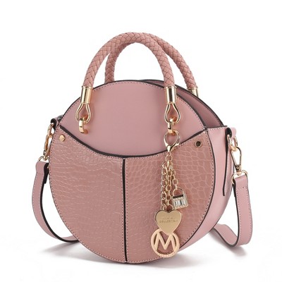 MKF Collection Nobella Women’s Crossbody Bag Croc-Embossed by Mia K