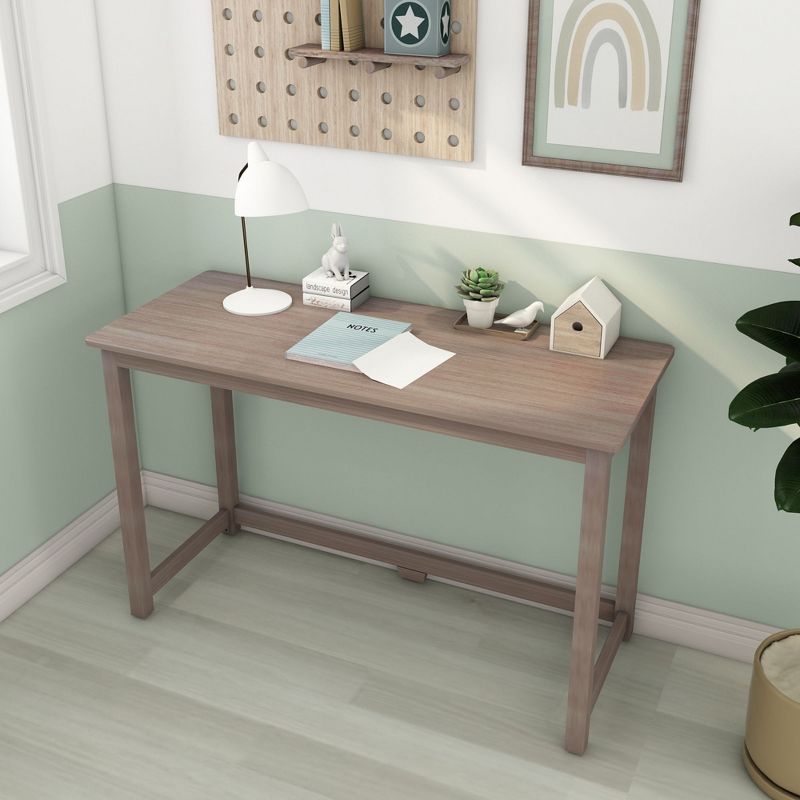 Max & Lily Solid Wood Desk, 2 of 5