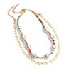 SOHI Women's Multicolour Everyday Multi-Layer Necklace - 2 of 4
