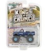 1987 Chevrolet K20 Scottsdale Monster Truck Dark Blue "Enforcer" "Kings of Crunch" 14 1/64 Diecast Model Car by Greenlight - 3 of 3