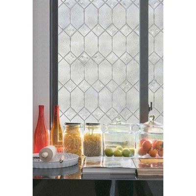36" x 72" Old English Window Film - Artscape: Vinyl Decorative Tint for Home Privacy & Light Filtering