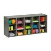 ECR4Kids Streamline 15 Cubby Tray Storage Cabinet, 3x5 - 3 of 4