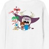 Foster's Home For Imaginary Friends Group Shot Crew Neck Long Sleeve White Adult Sweatshirt - 4 of 4