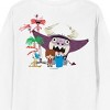 Foster's Home For Imaginary Friends Group Shot Crew Neck Long Sleeve White Adult Sweatshirt - image 4 of 4