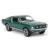 1/64 1967 Ford Mustang GT Fastback High Country Special Timberline Green 30505 - 3 of 4