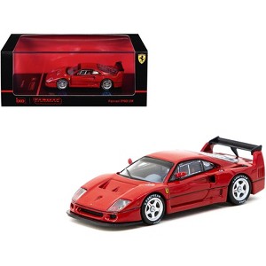 Ferrari F40 LM Red "Road64" Series 1/64 Diecast Model Car by Tarmac Works - 1 of 3