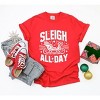 Simply Sage Market Women's Sleigh All Day Short Sleeve Garment Dyed Tee - 3 of 4